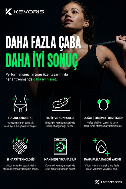 Kevoris SculptFit Termal Şekillendirici Atlet