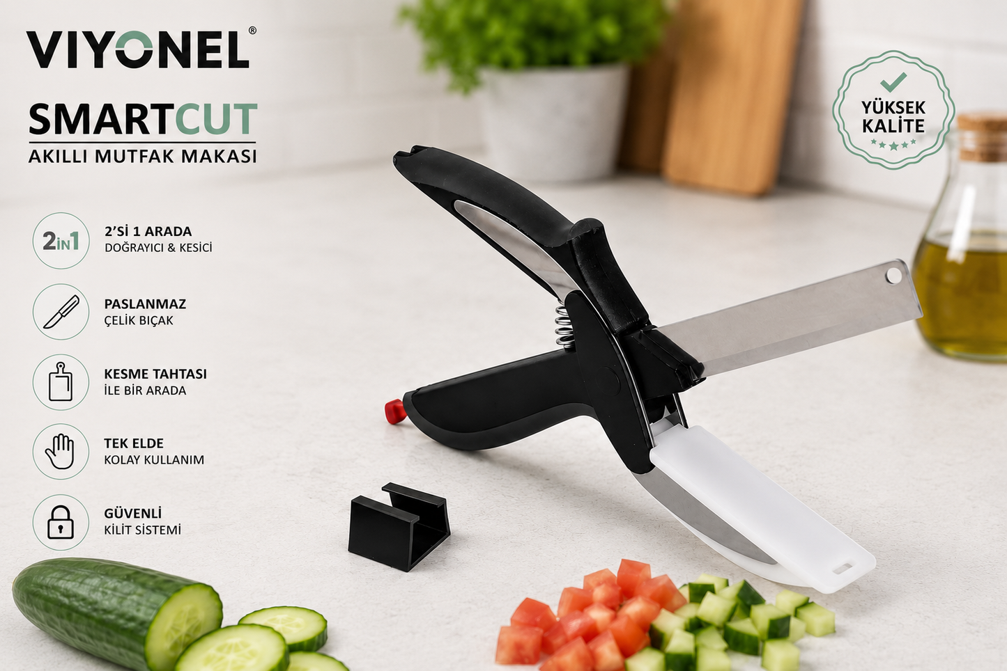 Viyonel SmartCut Akıllı Mutfak Makası