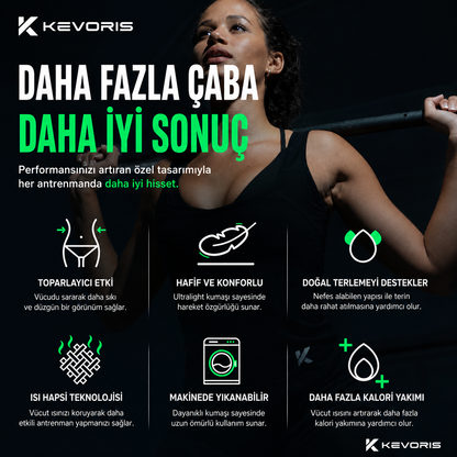 Kevoris SculptFit Termal Şekillendirici Atlet