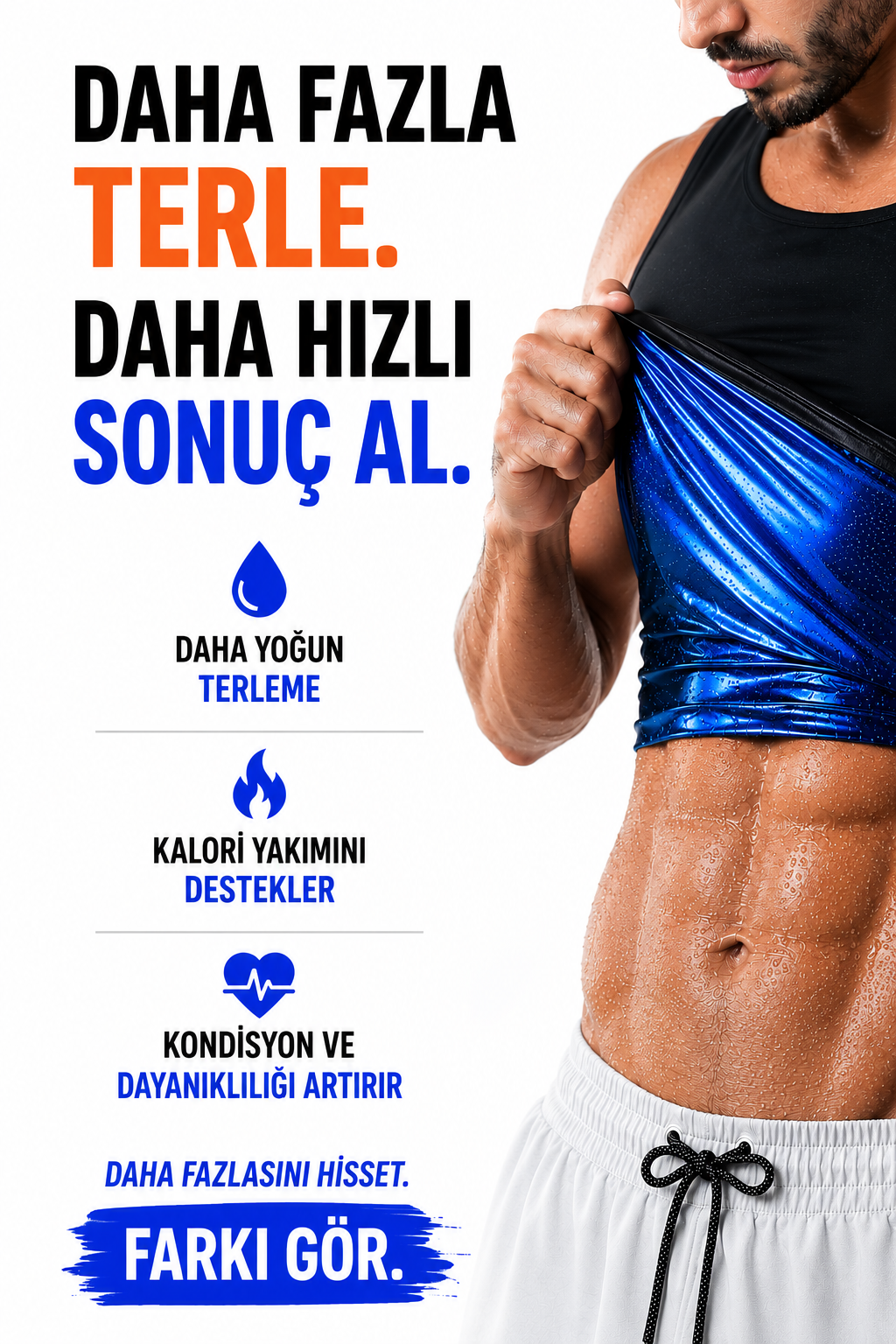 Kevoris SculptFit Termal Şekillendirici Atlet